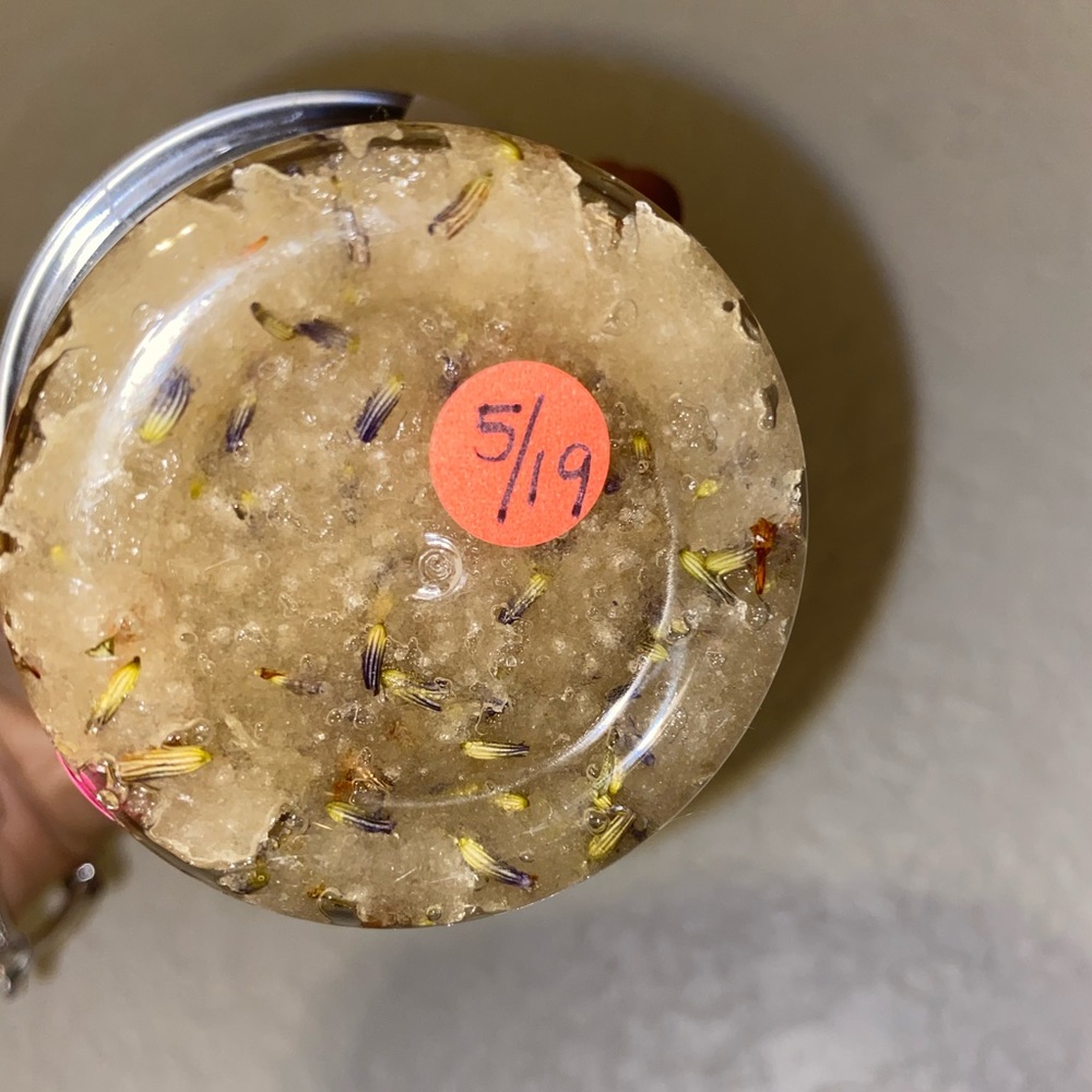 Beautiful all organic face/body scrub